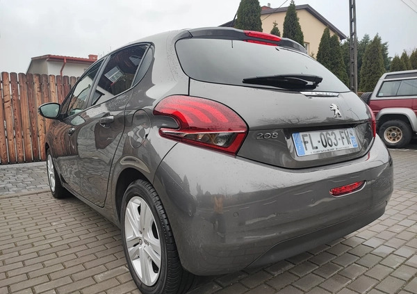 Peugeot 208 cena 26900 przebieg: 48000, rok produkcji 2019 z Ryki małe 46